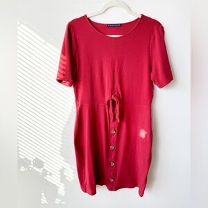 XL Red Abercrombie and Fitch Mini Dress